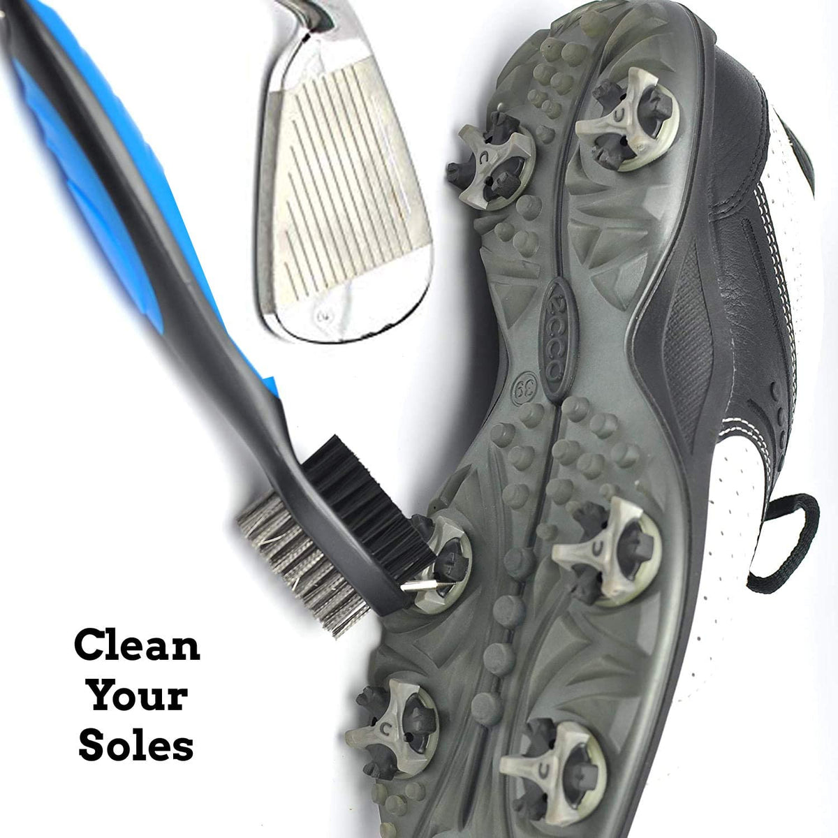 Golf Towel 3 Pack Microfiber Waffle Weave Golf Bags Men Blue
